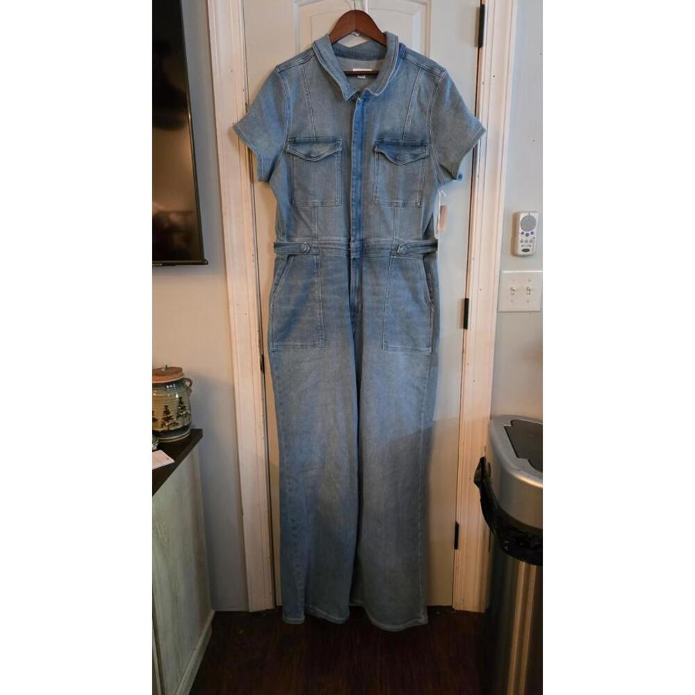 Good American Fit For Success Palazzo Jumpsuit